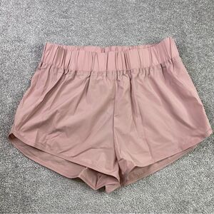 Halara Athletic Shorts XL Dusty Pink High Waisted Running Workout Gym Athleisure